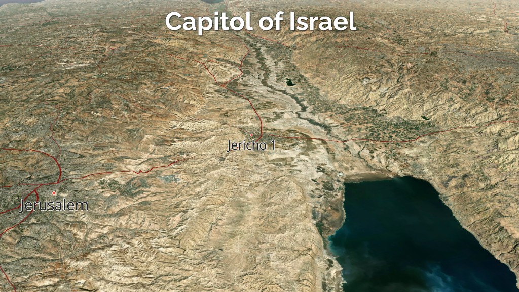 Product terrain with Jerusalem and Jericho labels.
